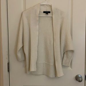 Cream/white cardigan